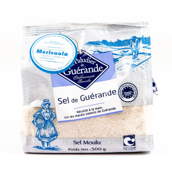 Harmaa merisuola Poly -hieno, kuivattu 0,5kg