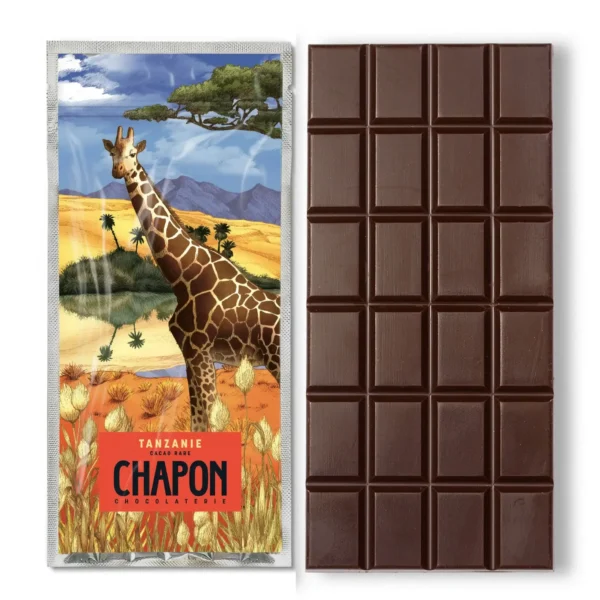 Chapon Suklaalevy Tansaania 74%