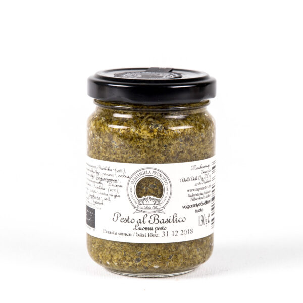 Vihreä pesto, luomu ja vegaani 130 g