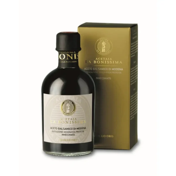 Aceto Balsamico di Modena IGP, Invecchiato, Sigillo Oro 250 ml