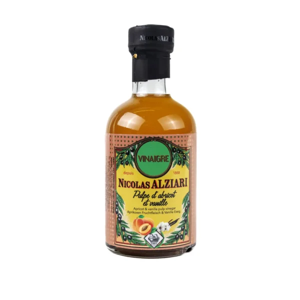 Aprikoosi-vaniljaetikka, La Maison Alziari 200 ml
