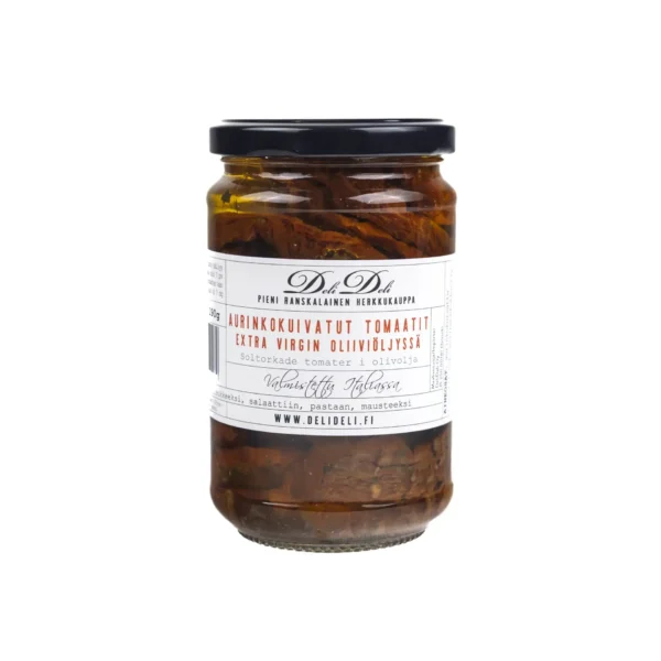 Aurinkokuivatut tomaatit öljyssä 290g
