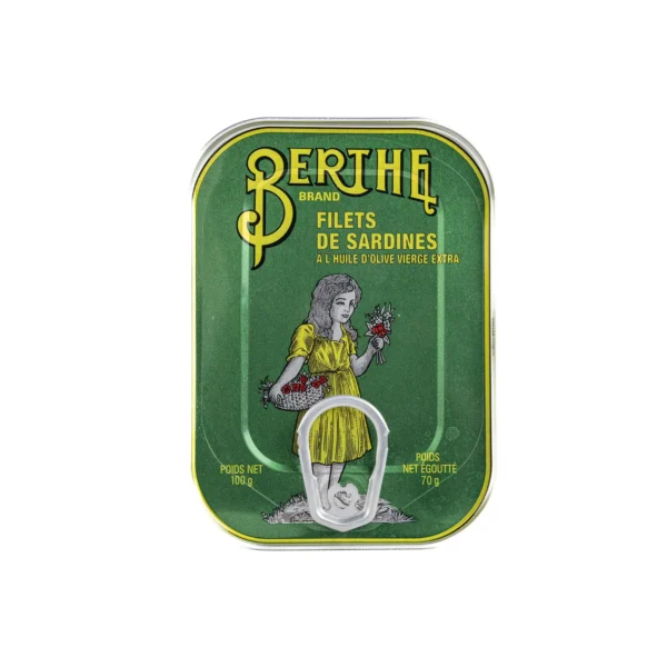 Berthe sardiinifile oliiviöljyssä 100g