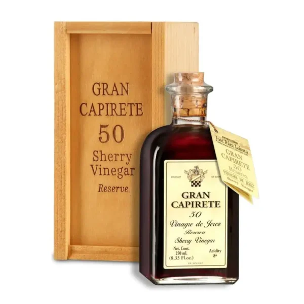 Sherryviinietikka 50v,  Gran reserva, Capirete 250 ml