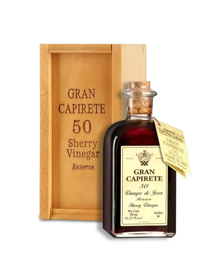 Sherryviinietikka 50v, Gran reserva, Capirete 250 ml