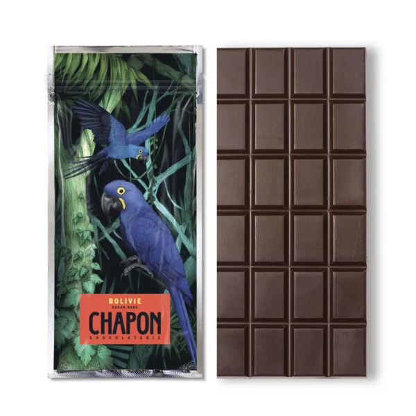 Tummasuklaalevy 74 %, Bolivie Béni, Chapon 75 g