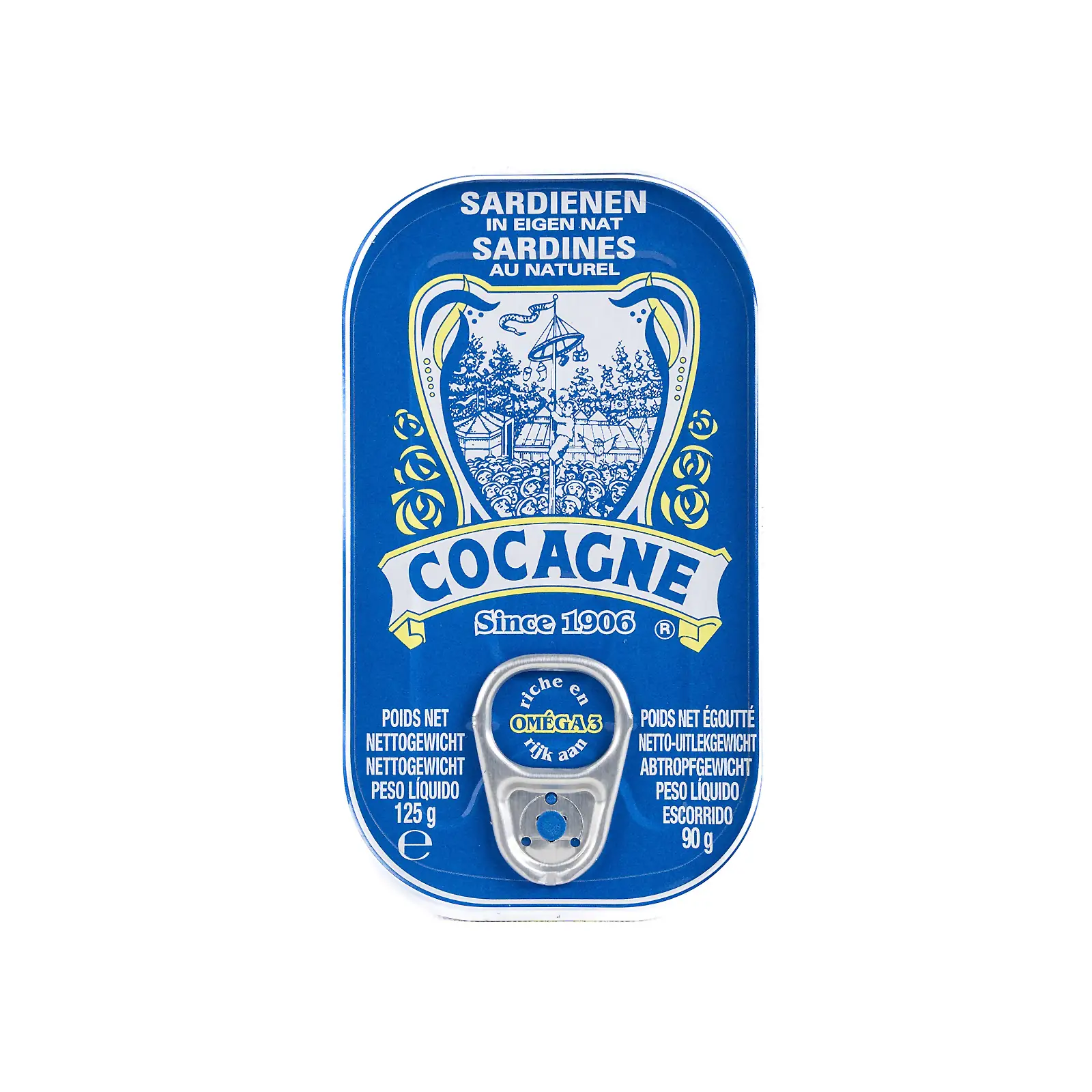 Cocagne sardiinit vedessä 125g