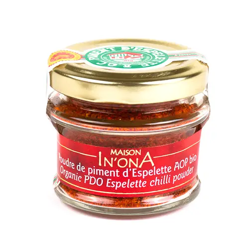 Luomu Piment d’Espelette AOC chilijauhe 30g