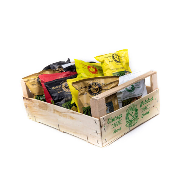 FOX Vintage-lastut, 3 eri makua, 24 ps puulaatikossa