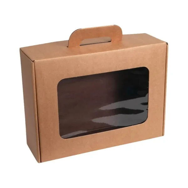 KORI kartonkisalkku ikkunalla 34,5x26x11,5cm