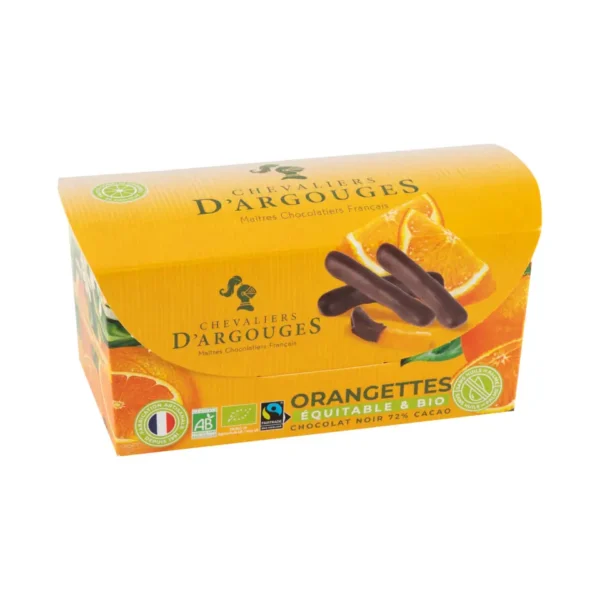 Orangettes, luomu, Reilu kauppa 180 g