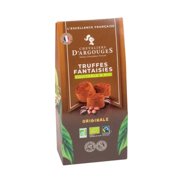 Suklaatryffeli, luomu, Reilu kauppa 160 g