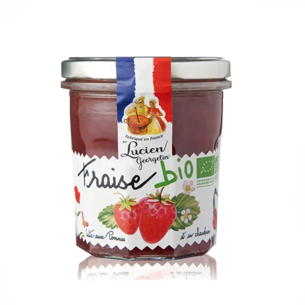 Mansikkahillo, luomu 320g