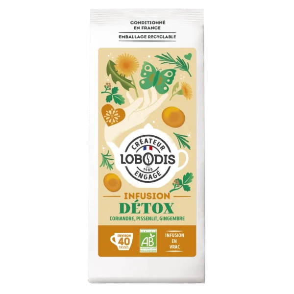 Luomu yrttitee DETOX 70g