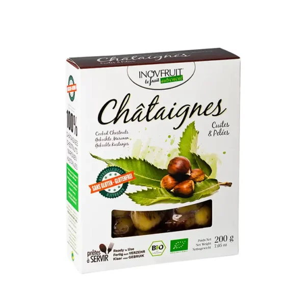 Luomukastanjat vakumipakkaus 200g FI-EKO-201