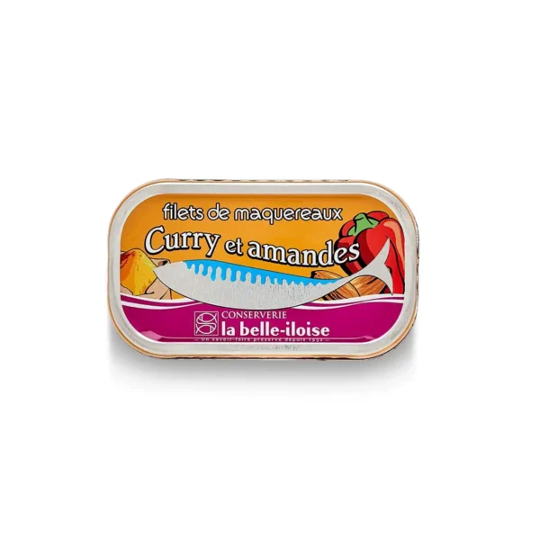 Makrillifilee curry-manteli kastikkeessa 112,5g
