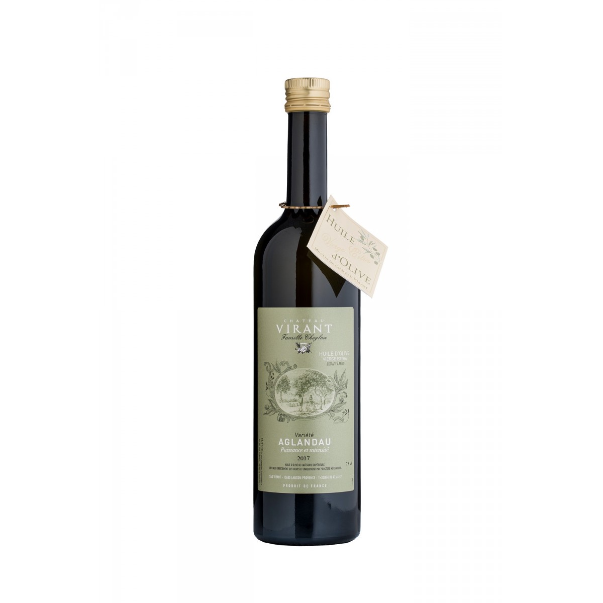 Aglandau-oliiviöljy, Chateau Virant, 500 ml