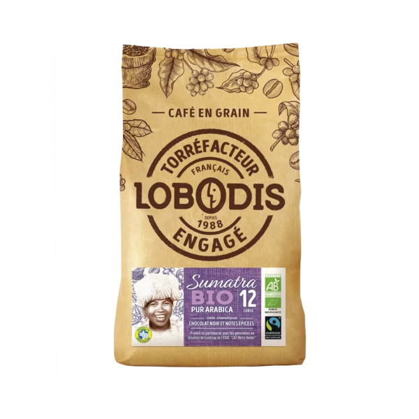 Sumatra Mandheling -kahvipavut, luomu, pure origine 500 g