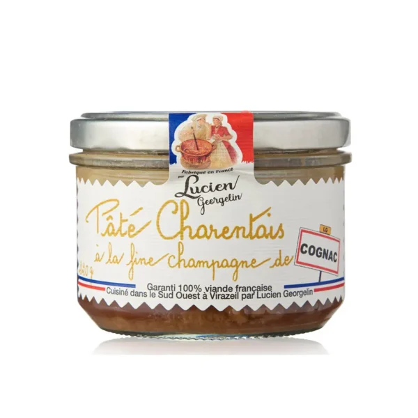 Ranskalainen paté maustettu Fine Champagne konjakilla 220g