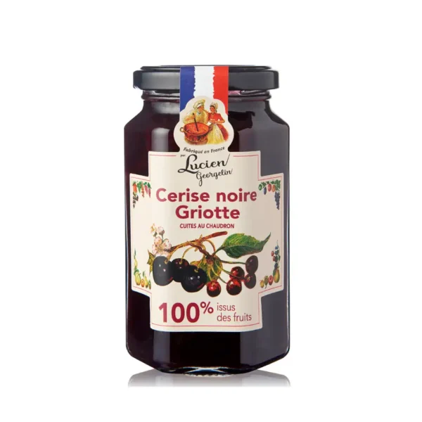 Musta kirsikka-hapankirsikkahillo 100% 300g