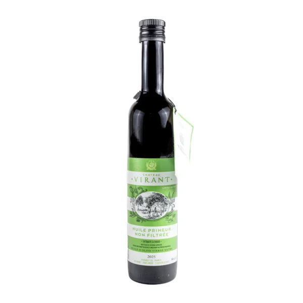 Suodattamaton oliiviöljy, Chateau Virant, 500 ml