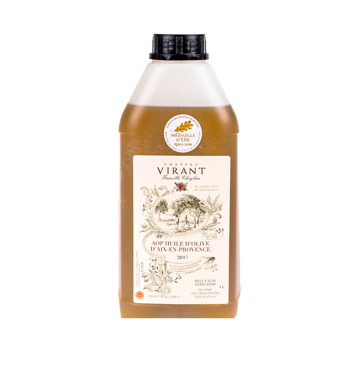 Provence AOP -oliiviöljy, Chateau Virant, 3 l - Image 2