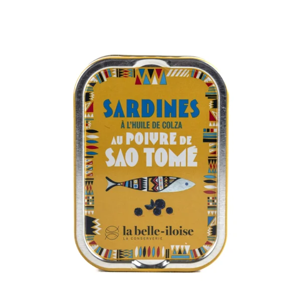 Sardiineja maustettu Sao Tomé pippurilla -LIMITED EDITION 115g