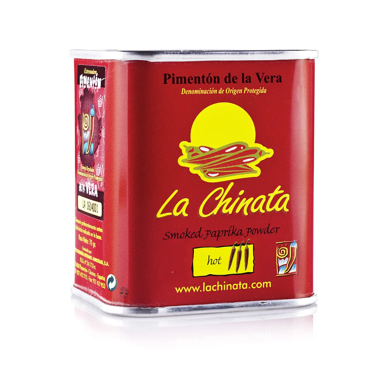 Savustettu paprikajauhe, HOT 70 g, DOP Pimenton de la Vera - Image 2