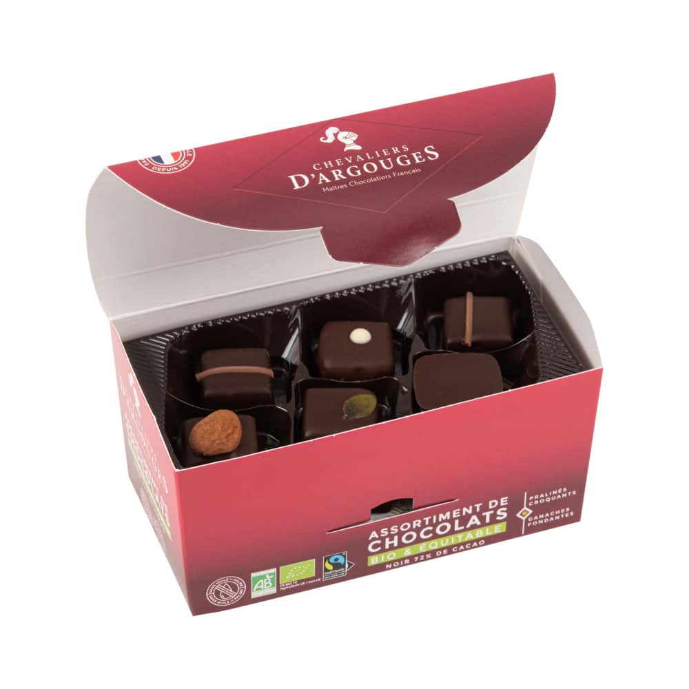 Luomu suklaakonvehtirasia tumma 72% 180g - Image 3